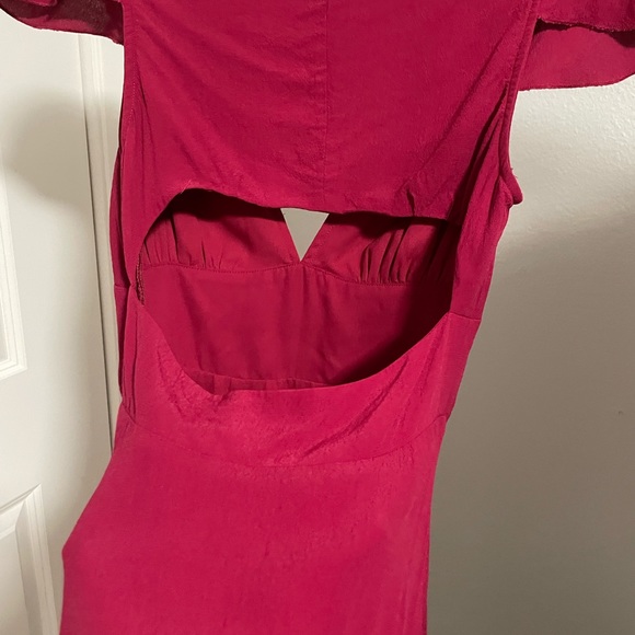 Aritzia Red Sunday Best Dress - Picture 4 of 6